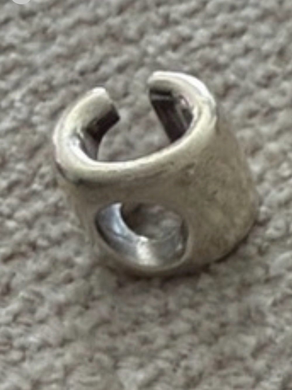 Pandora Silver Tone Openwork Brooch